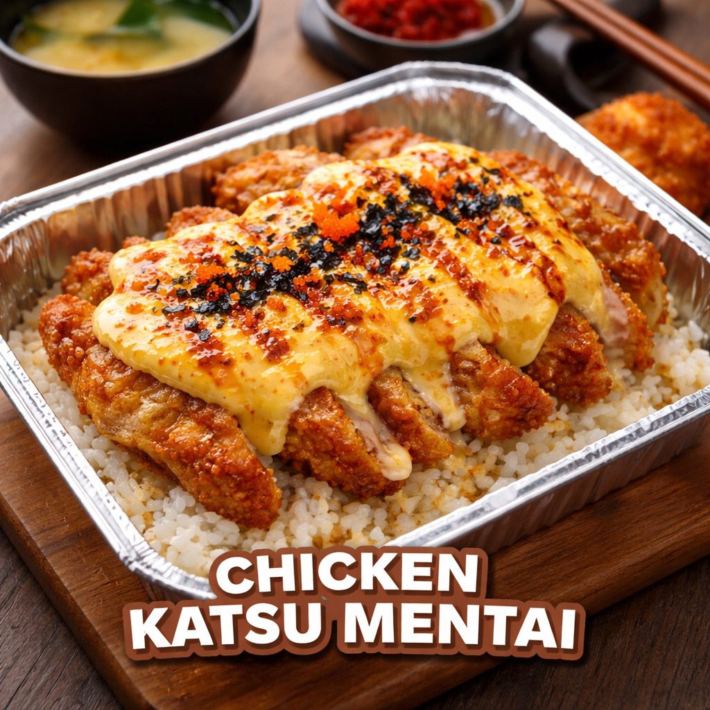 Chicken Katsu Mentai menu makanan Kopi Cerita
